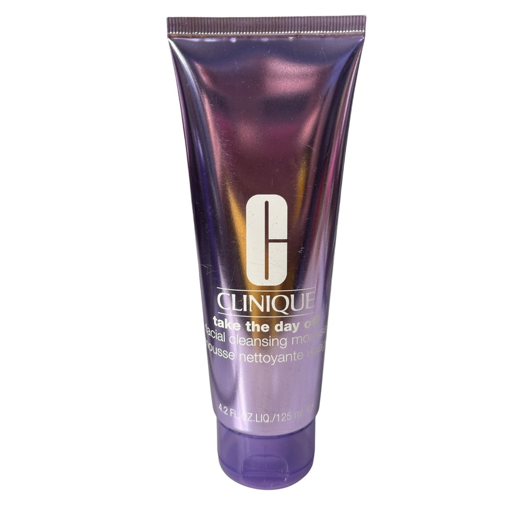 Clinique Take The Day Off Facial Cleansing Mousse 4.2oz 125ml Makeup Remover NEW